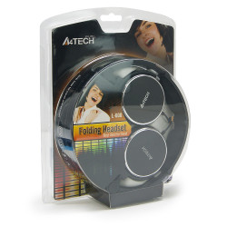 Casque repliable mulitmédia stéréo micro sur fil réglage volume 