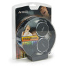Casque repliable mulitmédia stéréo micro sur fil réglage volume 