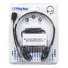 Casque multimédia USB tour de tête micro sur bras+réglage vol Blister