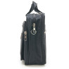 Sacoche Porte Document et PC 15.6  Multi Poches Zippées Nylon Noir