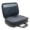 Sacoche Porte Document et PC 15.6  Multi Poches Zippées Nylon Noir