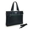 Sacoche affaire ordinateur 14  multi compart polyester et simili cuir