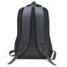 Sac à Dos 17'' Polyester Satiné Elégant Multi Poches Gros volume Noir