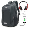 Sac à Dos Sécurité 15,6'' Serrure Antivol Port USB Passant Ecouteurs