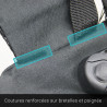 Sac à Dos Sécurité 15,6'' Serrure Antivol Port USB Passant Ecouteurs