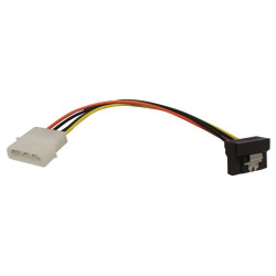 Adaptateur alimentation SATA coudé vers Molex