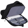 Sac à Dos Urbain XL 15,6 Pouces Polyester Oxford Multipoches USB Noir