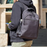 Sac à dos ordinateur 15  - 16  - 17,3?? imperméable unisexe - Noir
