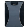 Housse pour PC portable 15  fermet scratch néoprène Noir Gris