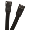 Cordon SATA 300 M/M noir 0.50m