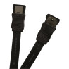 Cordon eSATA M/M noir 0.50m