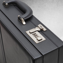 Attaché case rigide compartiments serrures à codes