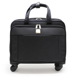 Malette Trolley  4 roulettes 3 compart et pochettes PC et tablette