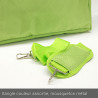Sacoche pour PC portable 15.6  et documents en nylon vert