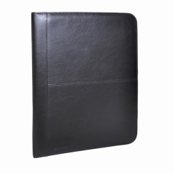 Conférencier porte document avec classeur bloc A4 fermeture zippé