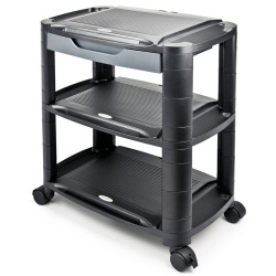 Support imprimante, machine à roulettes 550 x 330 x 630mm