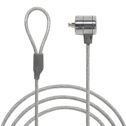 Antivol à Clé pour Ordinateur et Ecrans Encoche Sécurité Cable 1.10m