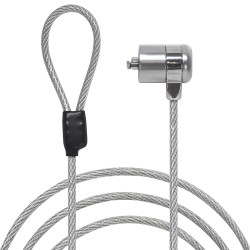 Antivol à Clé pour Encoche haute Sécurité Cable Cable 2,00m opt Pass