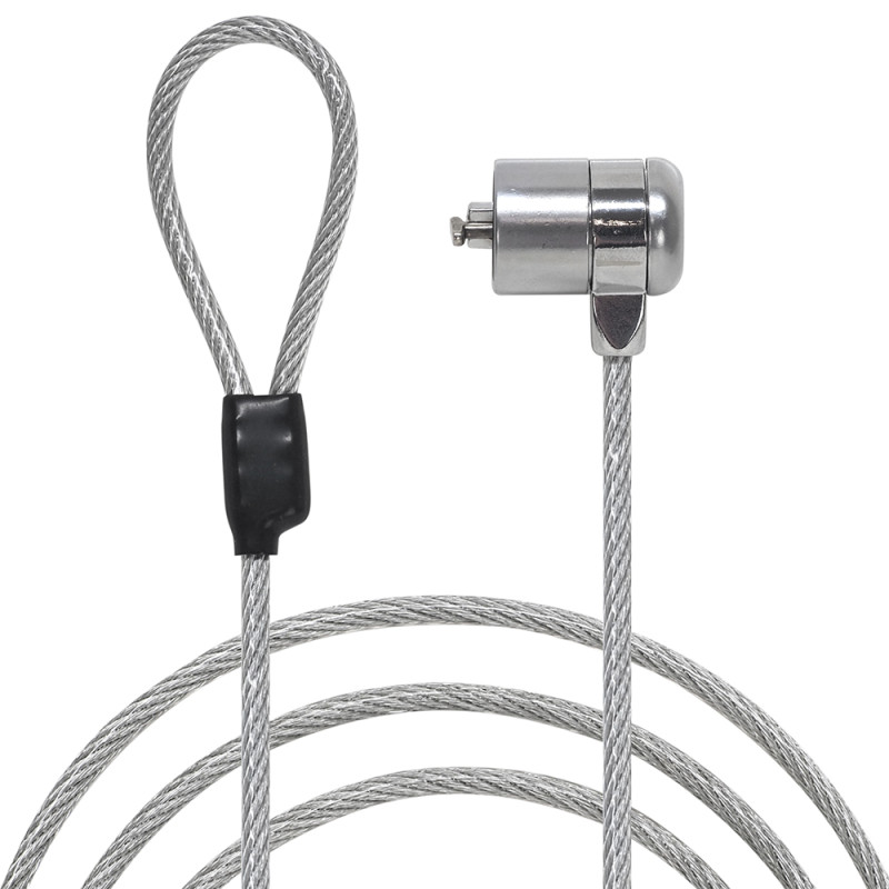 Antivol à Clé pour Encoche haute Sécurité Cable Cable 2,00m opt Pass