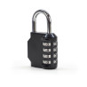 Cadenas à 4 codes 43mm noir