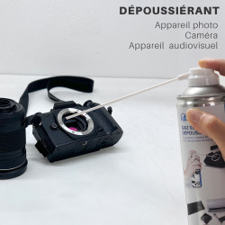 Gaz dépoussiérant Super puissant 5 Bar avec prolongateur 400ml net 