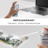 Gaz dépoussiérant Super puissant 5 Bar avec prolongateur 200ml net 