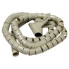 Organisateur de câbles avec outil d'insertion 1.50m diam 28mm beige