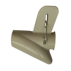 Organisateur de câbles avec outil d'insertion 1.50m diam 28mm beige