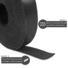 Bande Serre Cable Scratch Auto Agrippant Largeur 16mm Longueur 25m