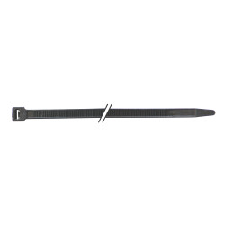 Serre-câbles 200x4mm en nylon noir lot de 100