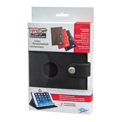 Etui  universel ensimili cuir pour tablette de 7.9  à 8.3  noir