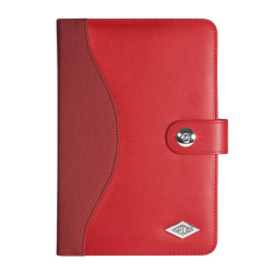 Etui universel en simili cuir pour tablette de 7.9  à 8.3  rouge