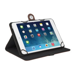 Etui universel simili cuir pour tablette de 7.9  à 8.3  marron