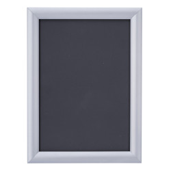 Cadre aluminium pour affichage avec angle amovible A5 (14,8x21cm)