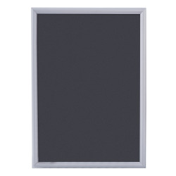 Cadre aluminium pour affichage avec angle amovible A3 (42x29,7cm)