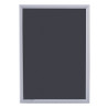 Cadre aluminium pour affichage avec angle amovible A3 (42x29,7cm)