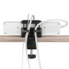 Support de fixation de multiprise sur table ou bureau
