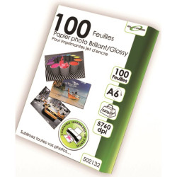 100 feuilles papier photo A6 glossery 220g