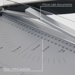Massicot guillotine papier A4 10 feuil verrouillage pince de maintien