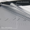Massicot guillotine papier A4 10 feuil verrouillage pince de maintien