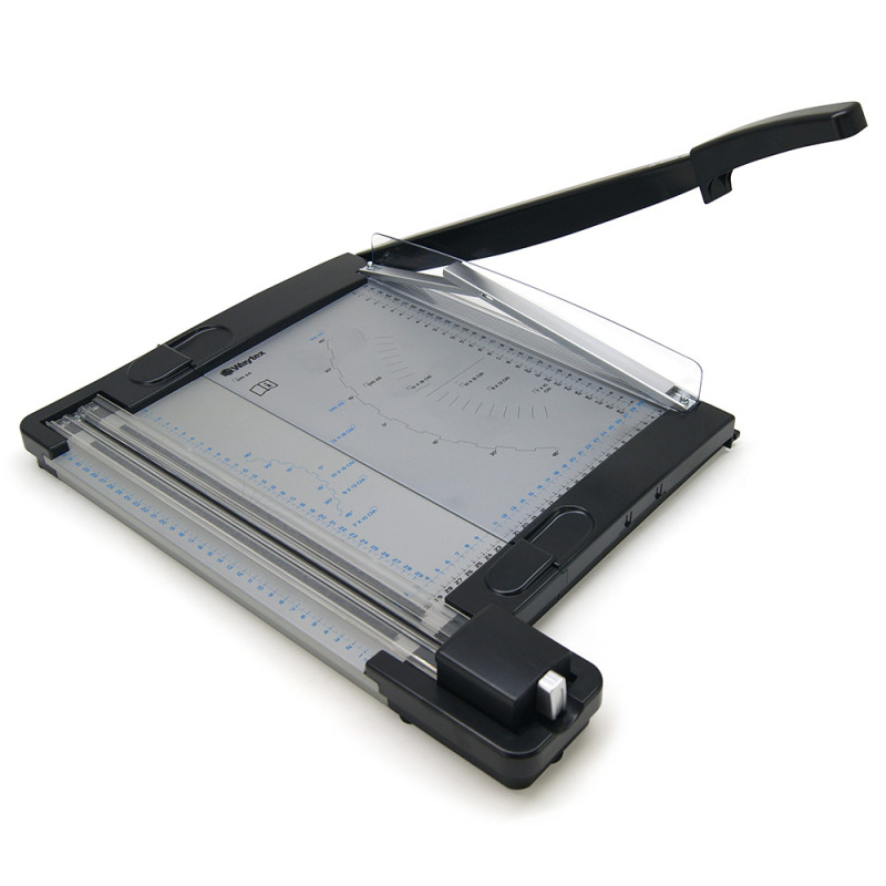 Massicot et Rogneuse 2 en 1, 10 feuilles, 3 types de coupe 