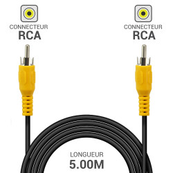 Cordon vidéo RCA M/M 5.00m