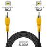 Cordon vidéo RCA M/M 5.00m