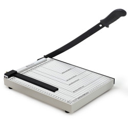 Cisaille massicot  A4 30 x 25cm pour 8 - 10 feuilles 