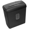 Destructeur de Documents Coupe Croisée 8 Feuilles Bac 15L