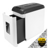 Destructeur de documents coupe croisée 10 Feuilles bac tiroir 15L