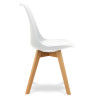 Siège  DORIAN  Blanc unitaire