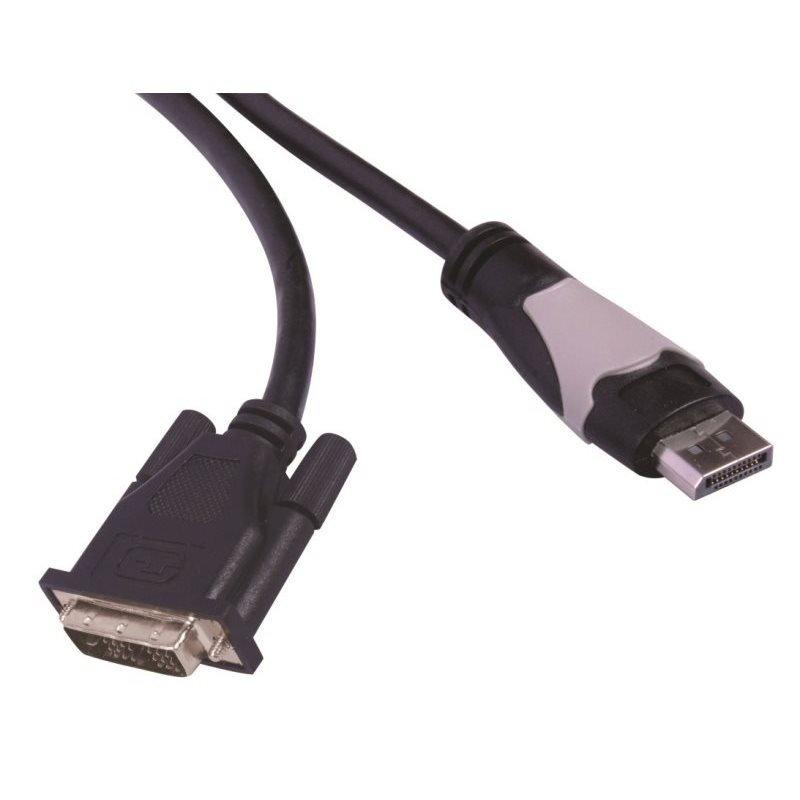 Cordon HDMI / DVI M/M connecteurs Or 2.00m