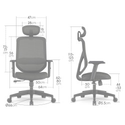 Fauteuil de Bureau  ZAMBAR