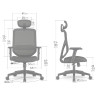 Fauteuil de Bureau  ZAMBAR